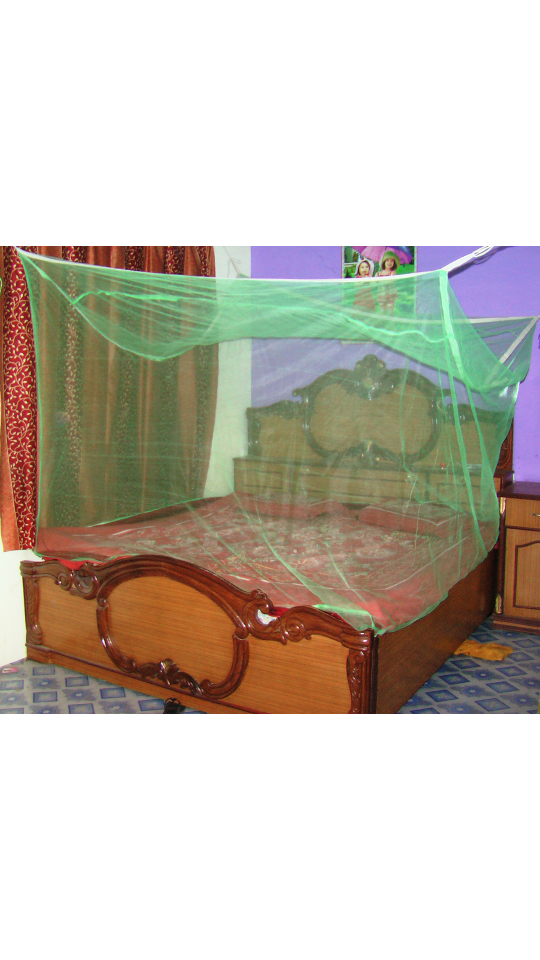 Shoppingbaaz Mosquito Net For Large Double Bed available at Paytm for