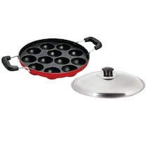 Bharathi Non-Stick Panniyarakal Appakara With 12 Pits