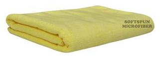 1 piece , Yellow Details about / SOFTSPUN 340 GSM Microfiber Bath towel -8IC