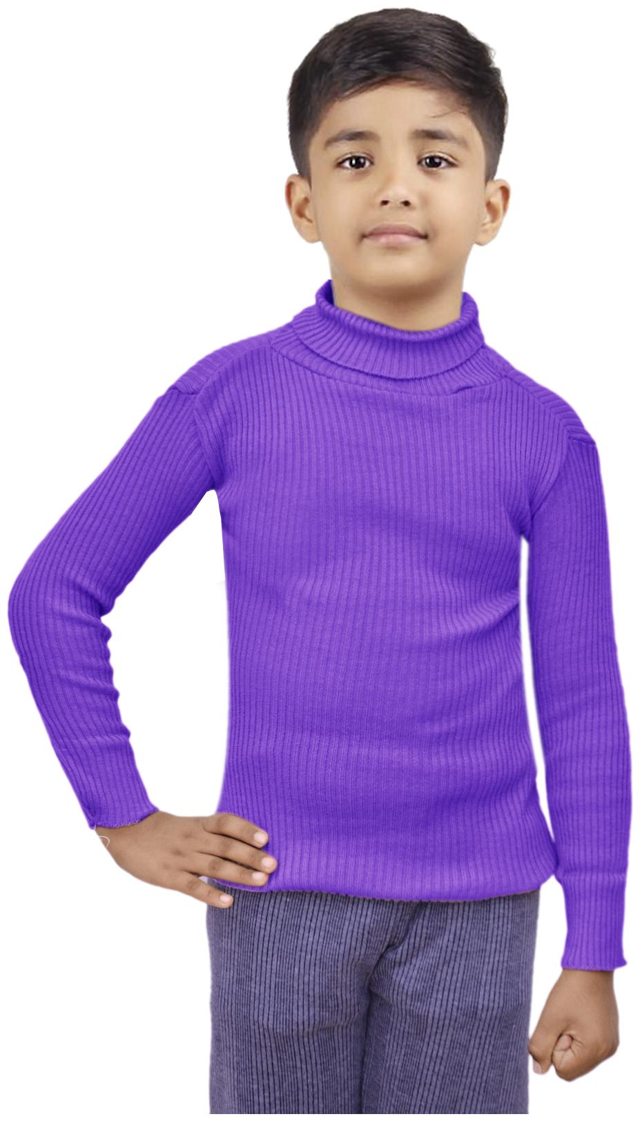 Details about / Indiweaves Boy Wool Striped Sweater Grey /& Purple-iEx