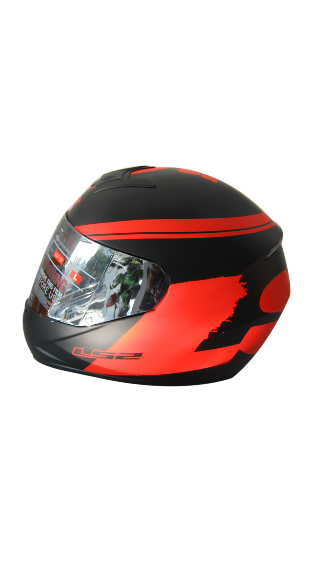 Ls2 Helmet Bulky Matt Black And Red available at Paytm for Rs.5200