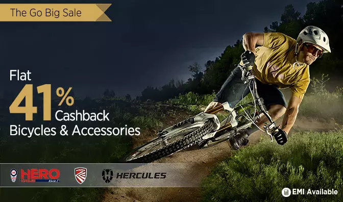 Flat 4000 Cash back on Hero Bikes @ Paytm – Car & Bike Accessories