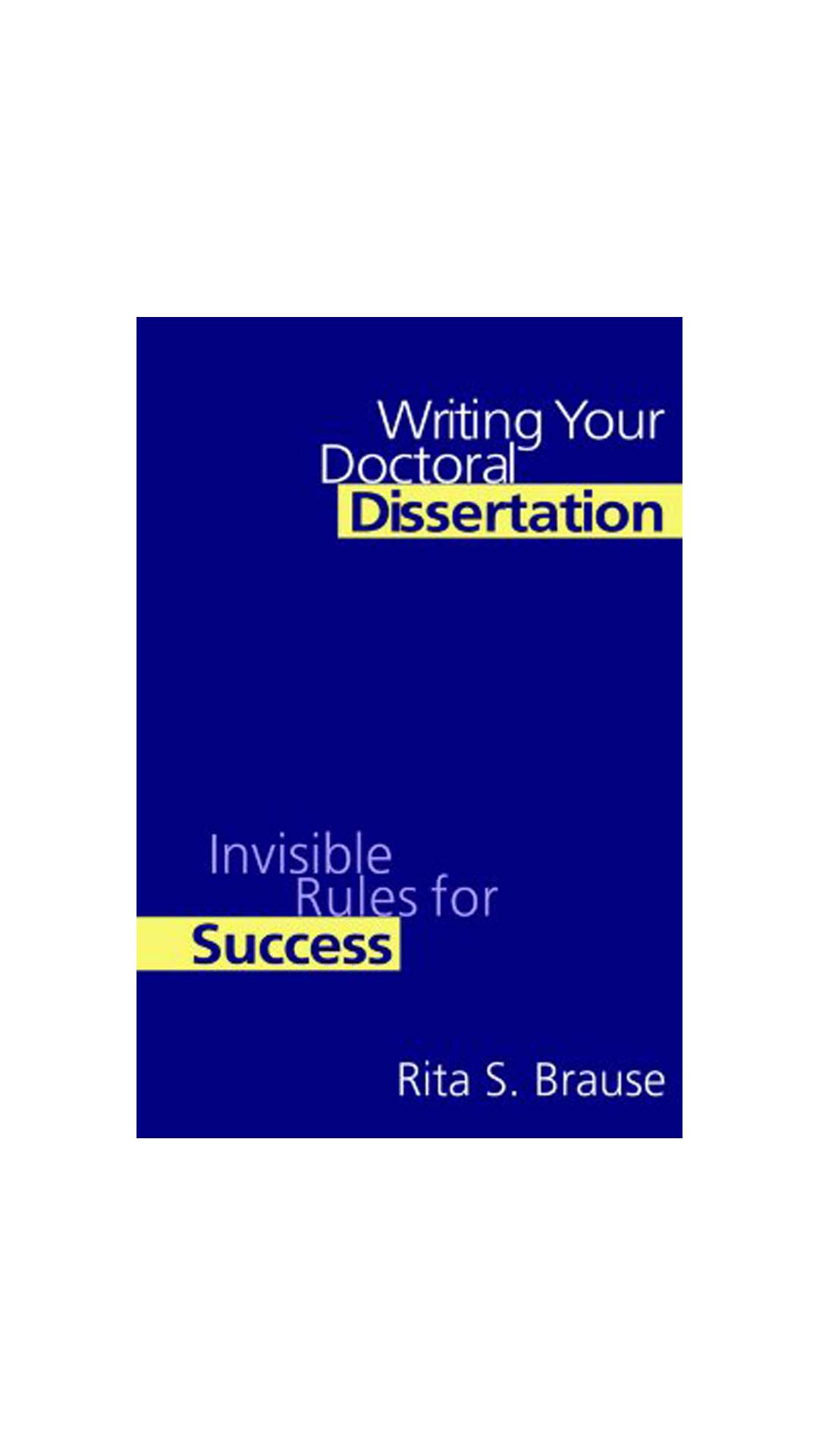 Ruth kowallis dissertation