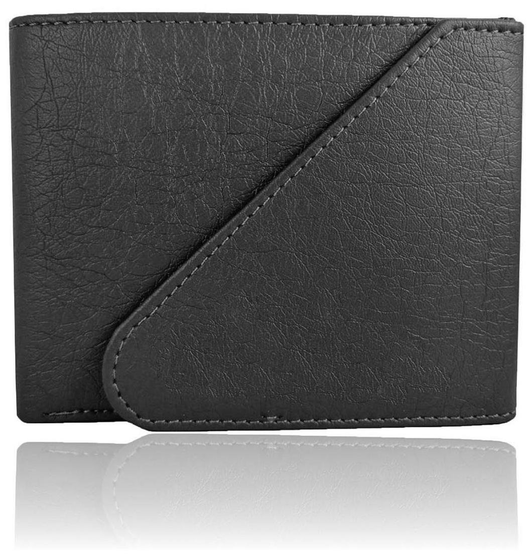 Men Stylish Wallet, PU Leather, Tan in colour, Tri-Fold, Hand Made, Long Lasting Quality, (Model-MW/TF/T-0004)