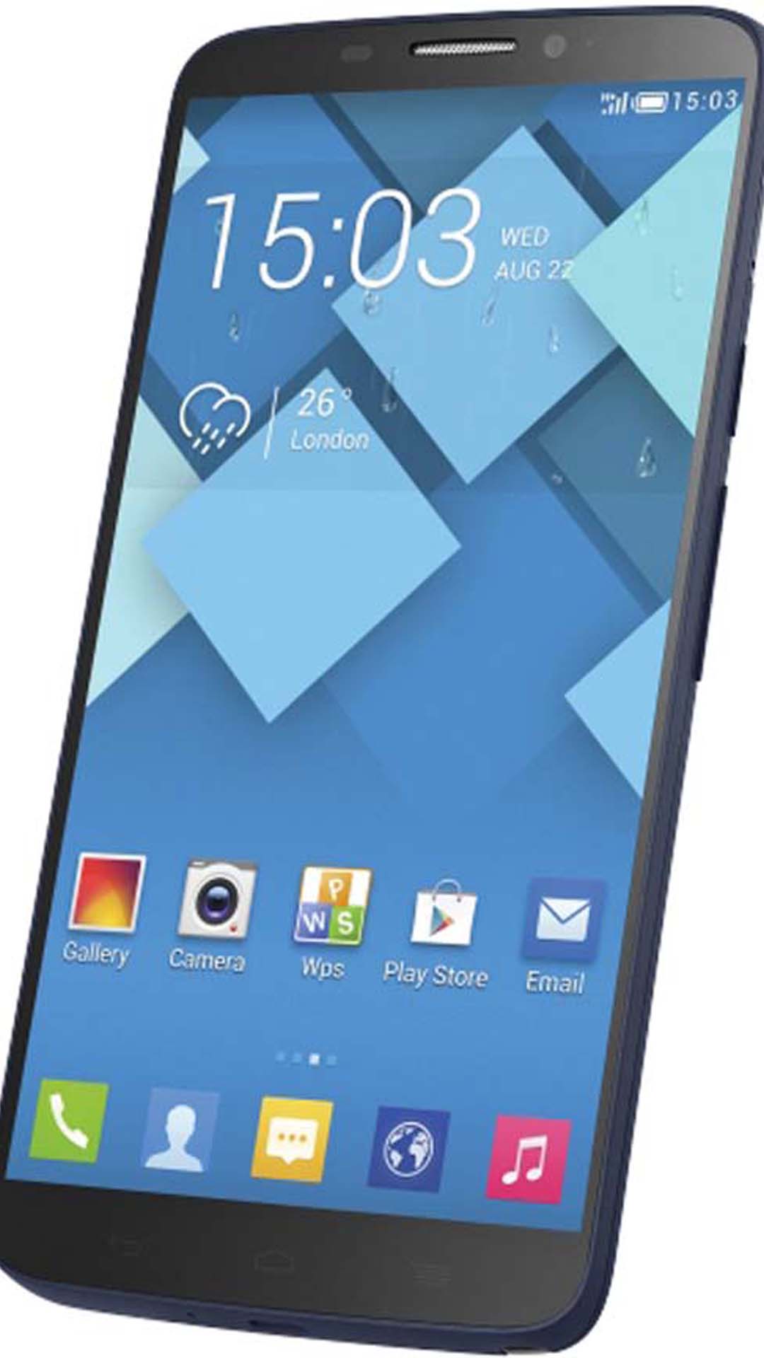 Alcatel One Touch Hero 8020 D (Bluish Black)