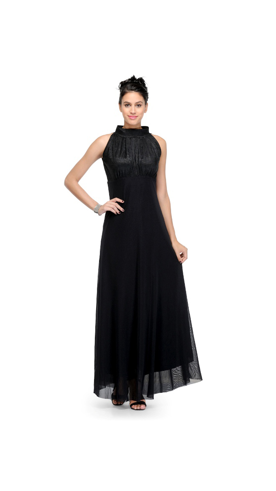 long pari dress