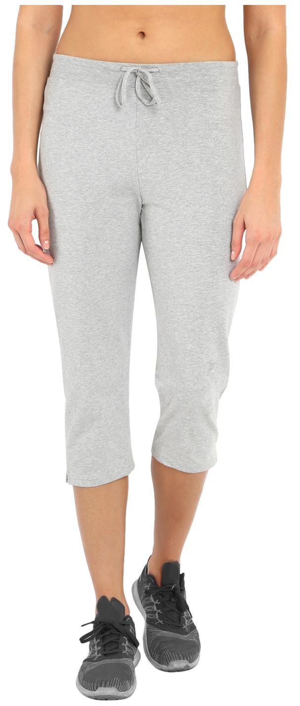 Jockey Light Grey Melange Capri Pants for women price in India on 18th