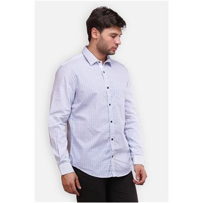 Four One Oh Blue Mens Formal Shirt