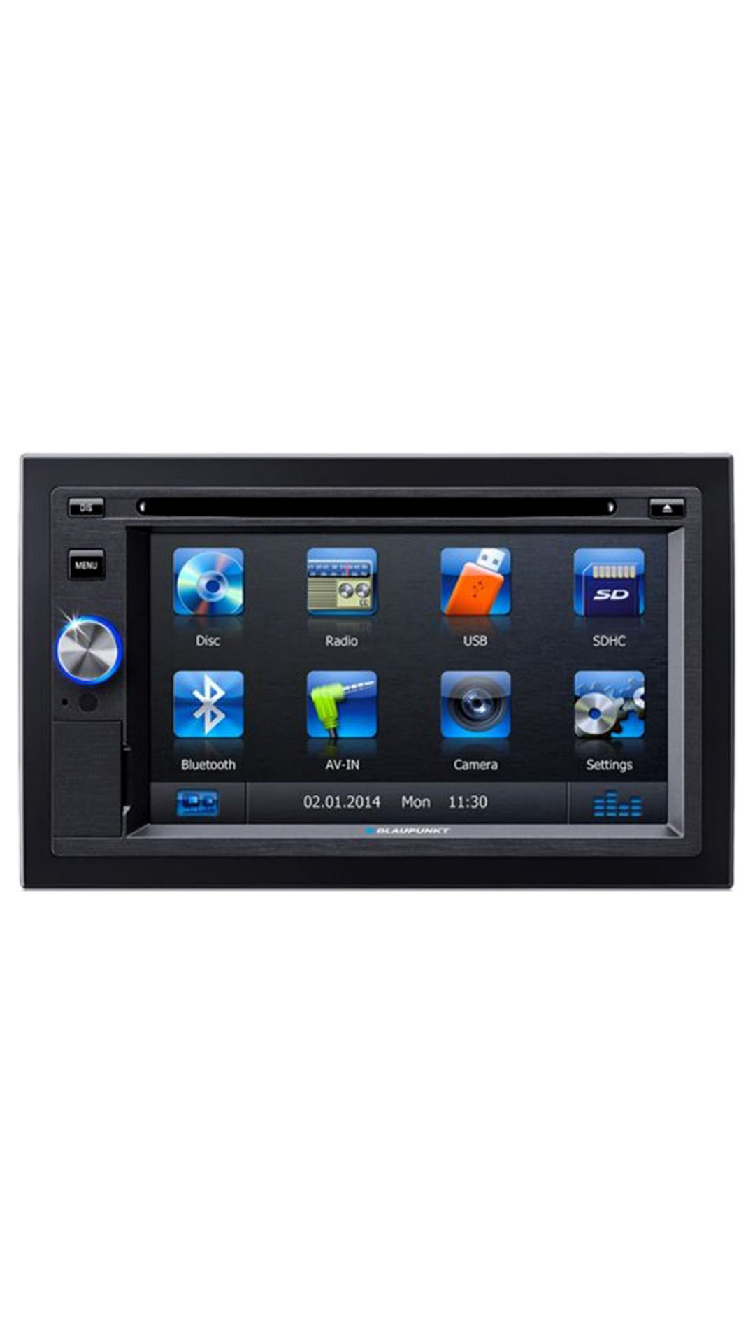 Blaupunkt San Diego 530 Navigation Enabled Double Din Car Audio Player