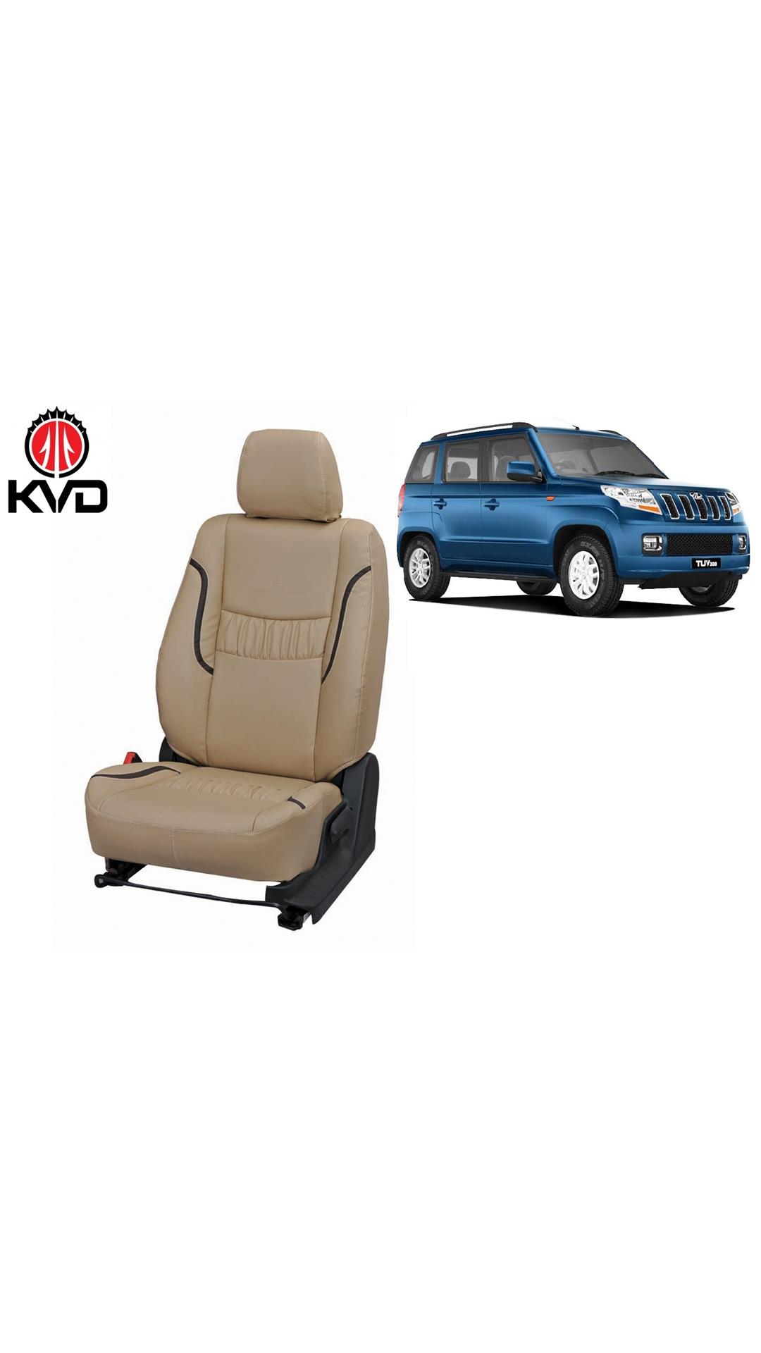 Kvd Autozone Leatherette Car Seat Cover For Mahindra Tuv 300 7 Kvd Autozone Leatherette Car Seat Cover For Mahindra Tuv 300 7 Seater