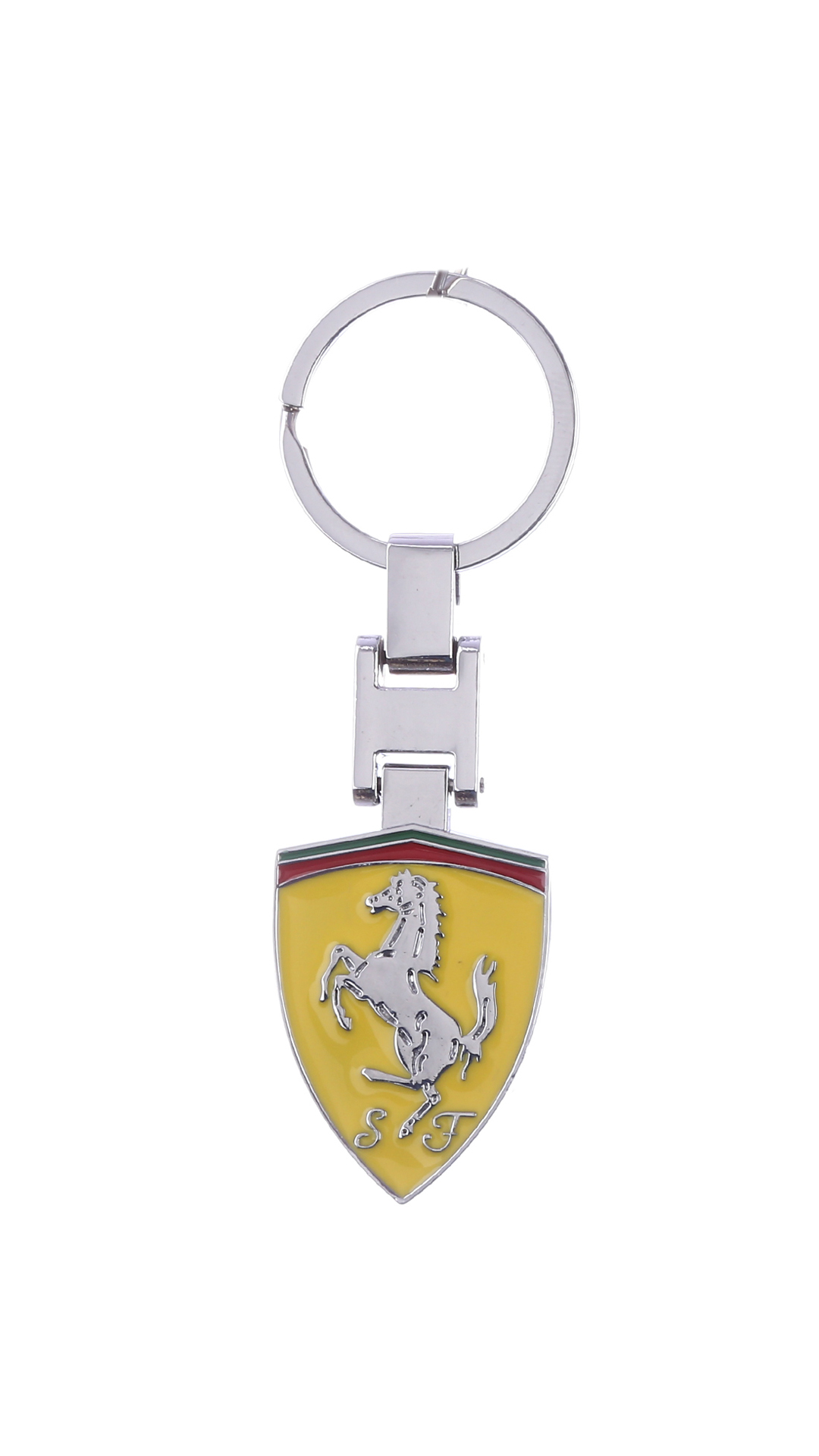 Mgv Ferrari Yellow Color Metal Key Chain (1 Piece)