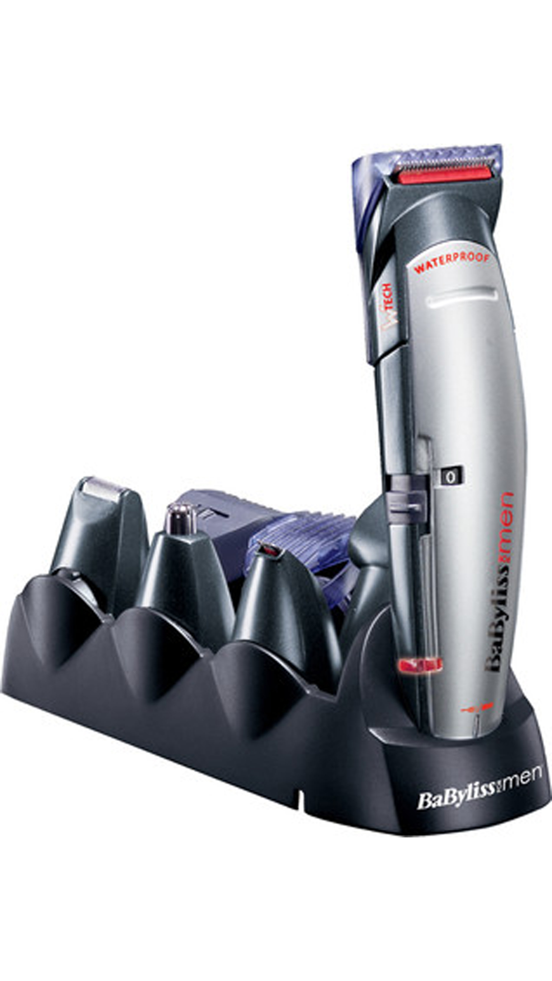 Babyliss E837E Trimmer For Men (Silver)