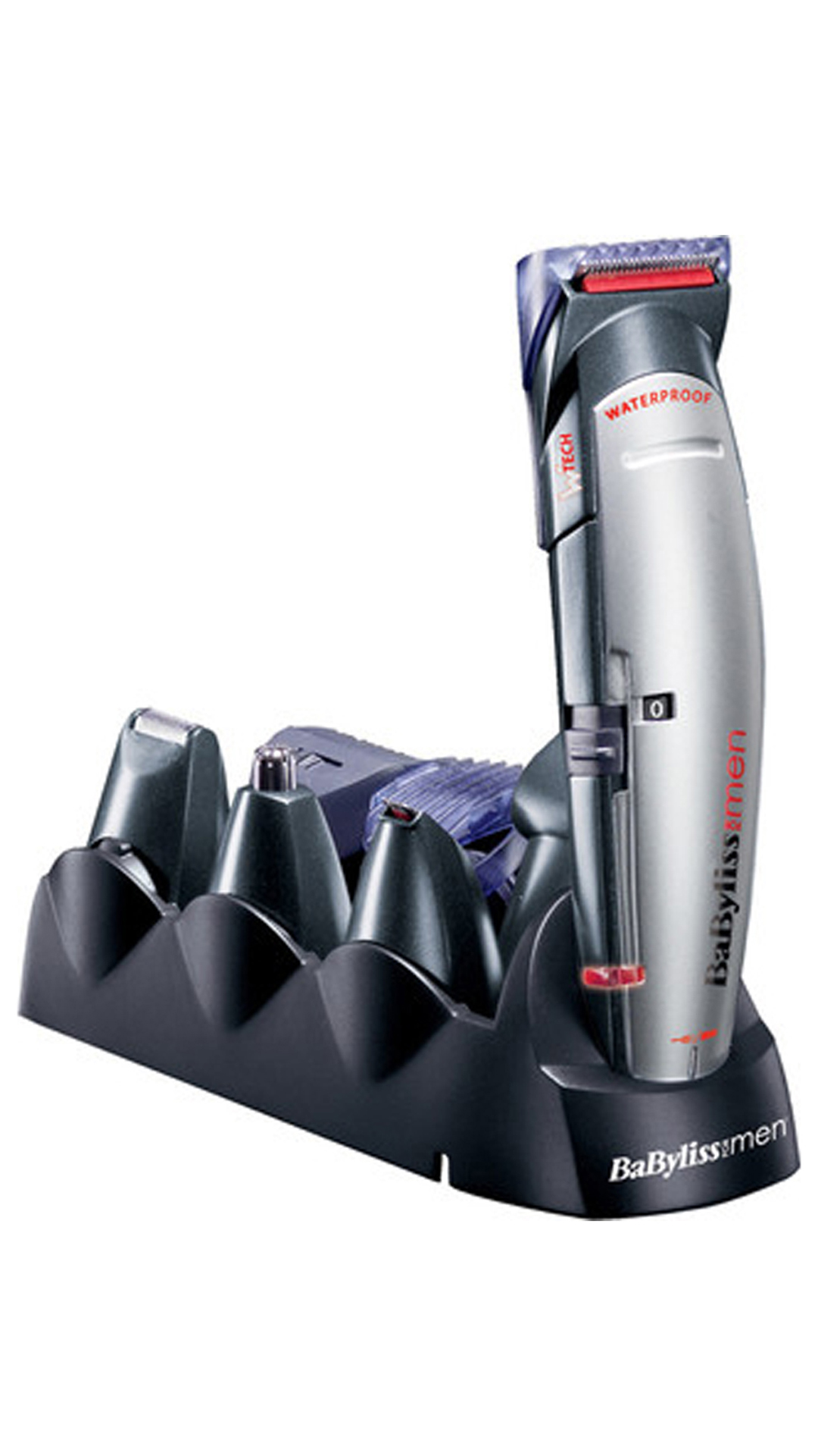 Babyliss E837E Trimmer For Men (Silver)