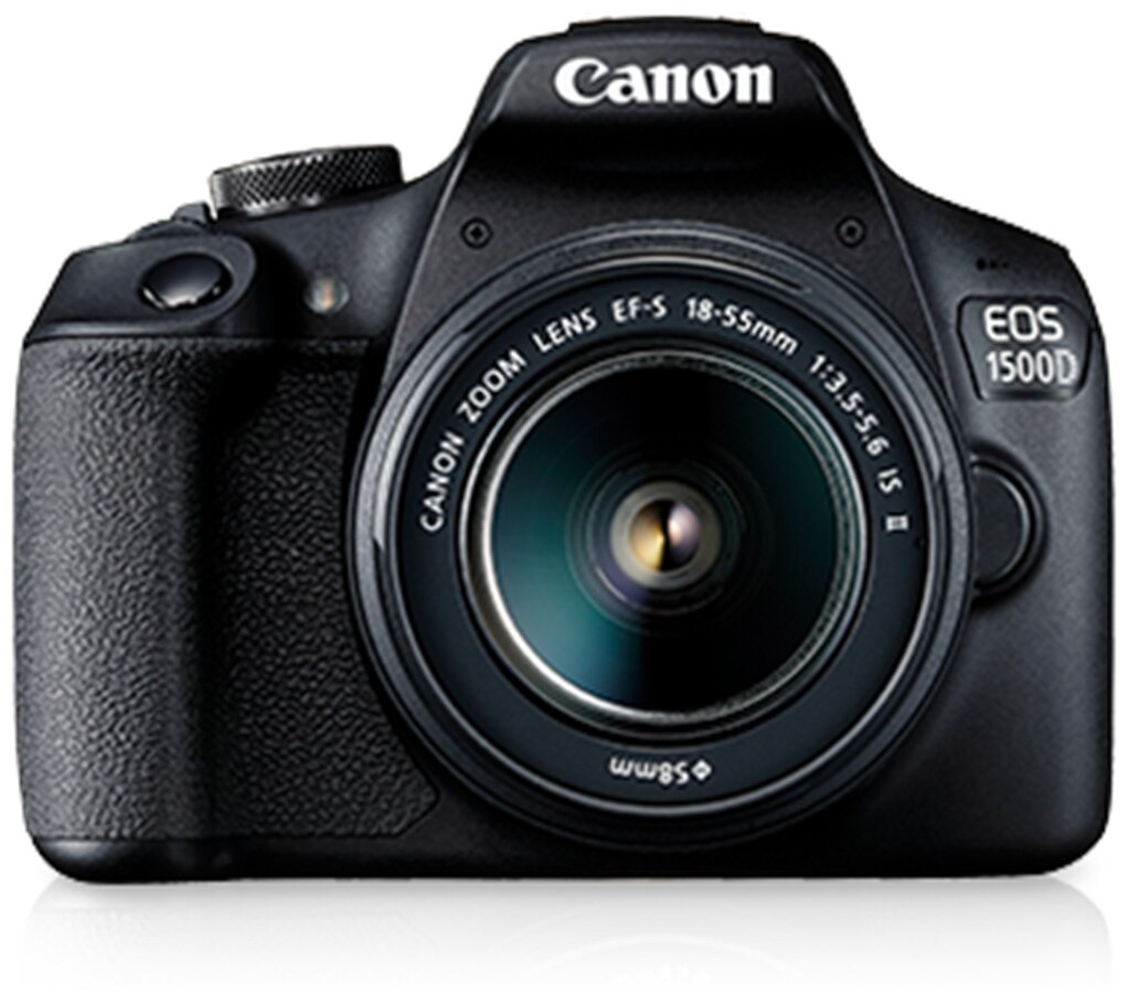 Canon EOS 1500D (EF S18-55 IS II) 24.1 MP DSLR Camera (Black)