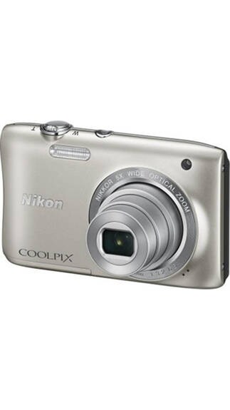 Nikon Coolpix S2900 20.1 MP Point & Shoot Camera (Silver)