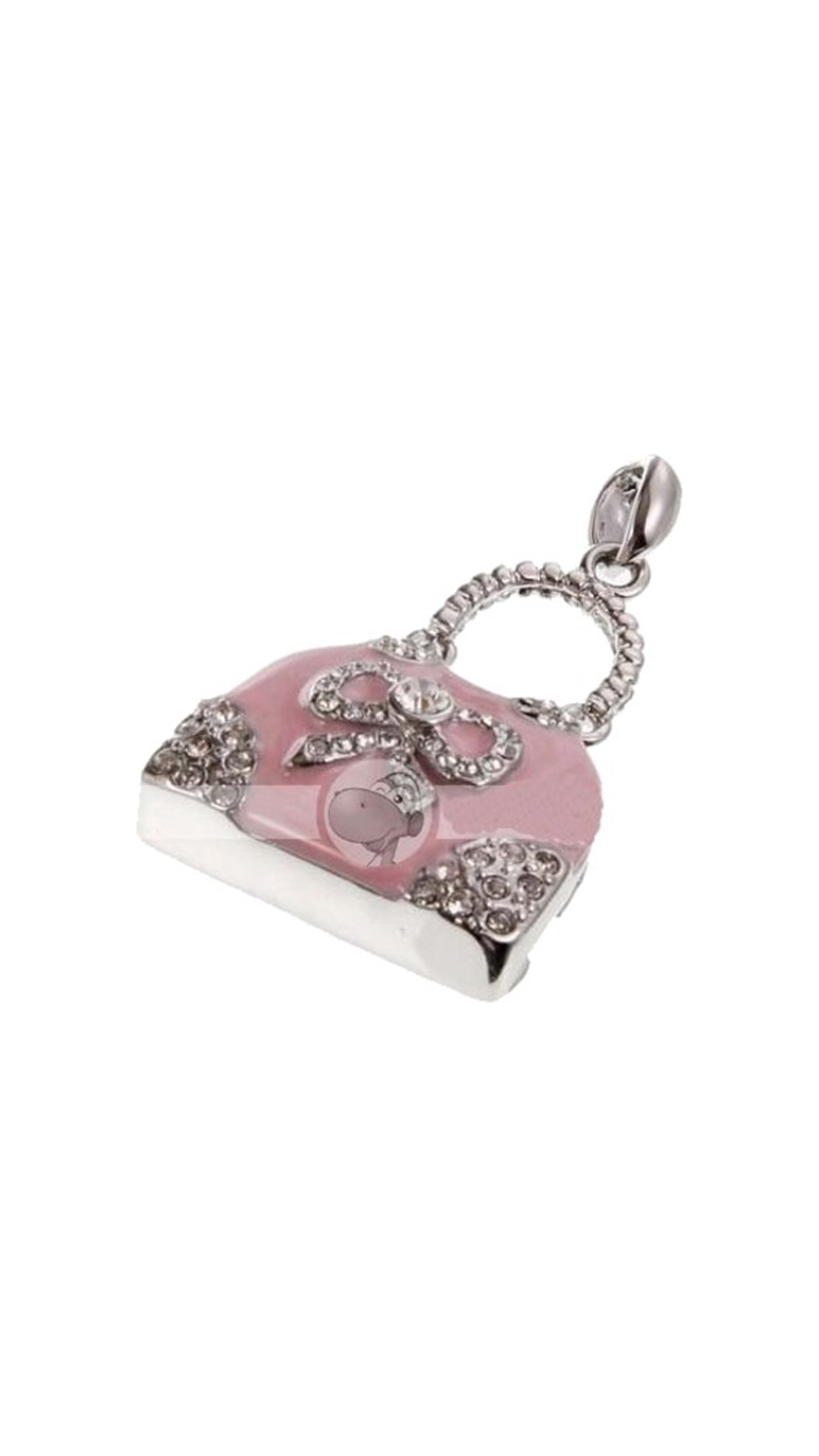 Microware Handbag Shape Jewellery Pink 16 GB Pen Drive