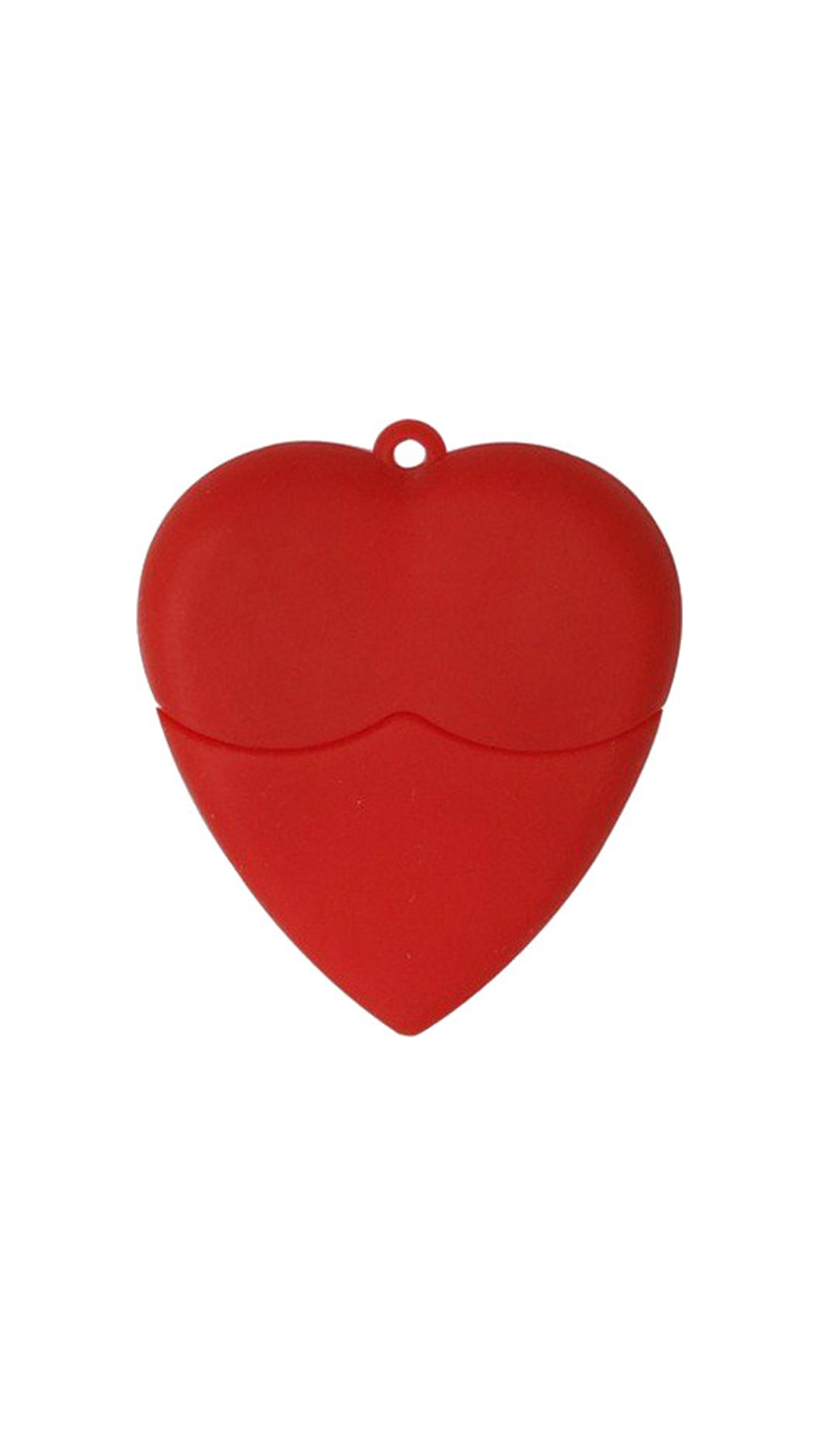 Microware Red Heart Shape Designer 8 GB Pen Drive