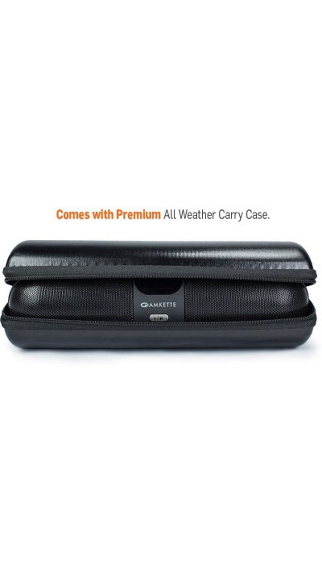 Amkette Trubeats iGO Bluetooth Speaker (Black)