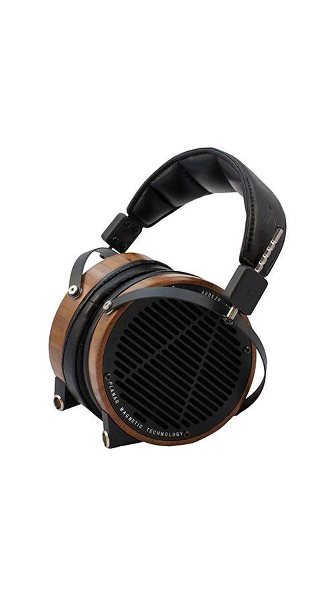 Auduze LCD - 2 Wired Over Ear Headphone (Black & Brown)