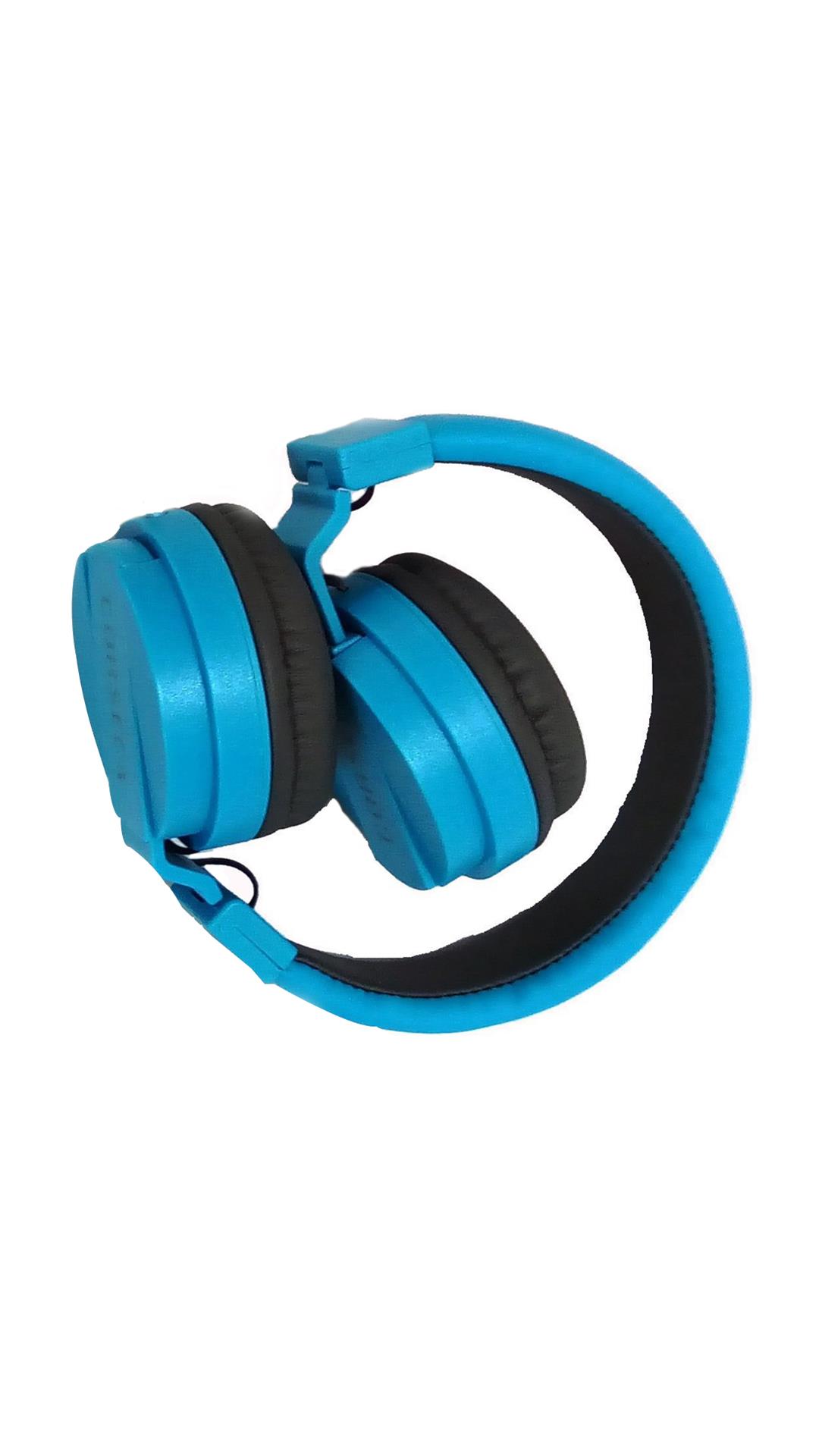 Corseca DMHW3213 dynamic Wired Over Ear Headphone (Blue)