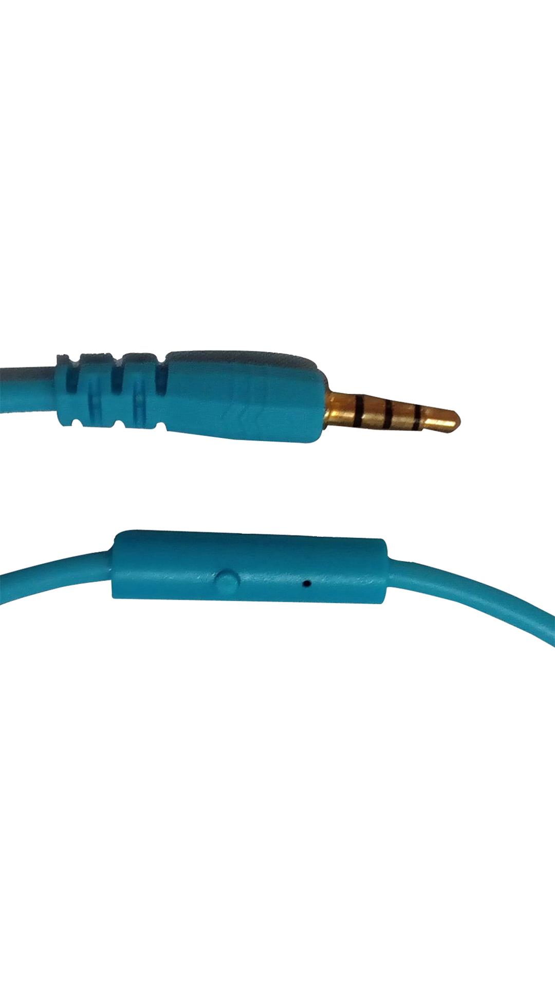 Corseca DMHW3213 dynamic Wired Over Ear Headphone (Blue)