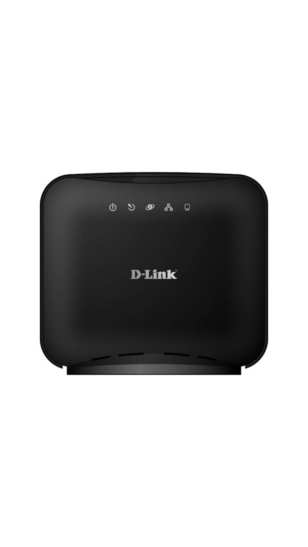 D-Link DSL-2520U ADSL2 Ethernet/USB Combo 24 Mbps Wired with Modem Router (Black)