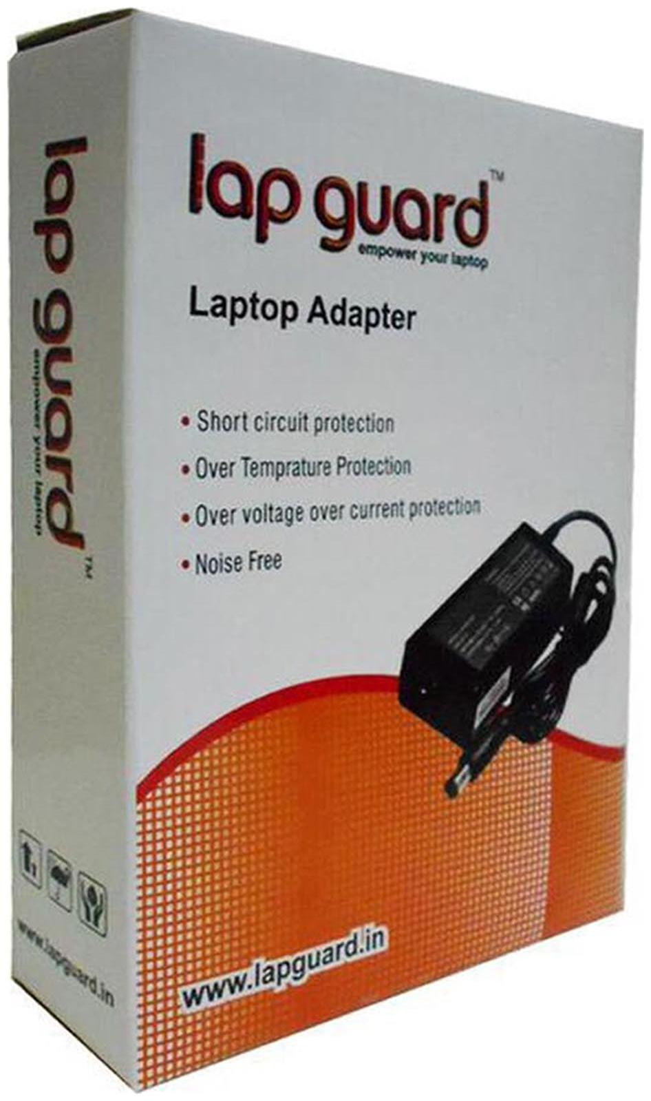 Lapguard Laptop Adapter For Asus N61JA N61JA-JX008V N61JA-JX087 (Black)