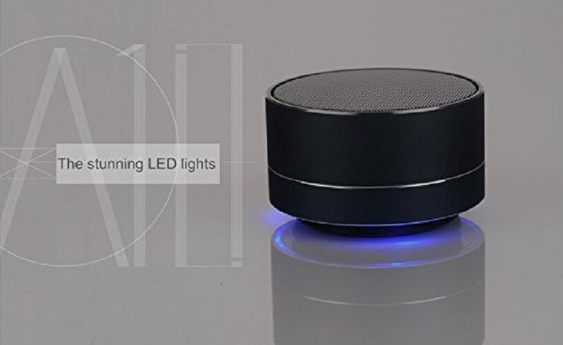 quims wireless led bluetooth speakers