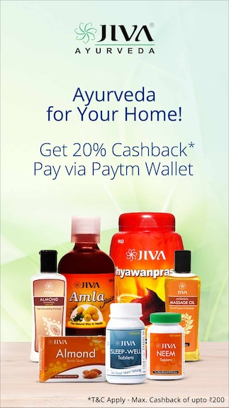 Get 20% Cashback when you pay via Paytm Wallet @Jiva