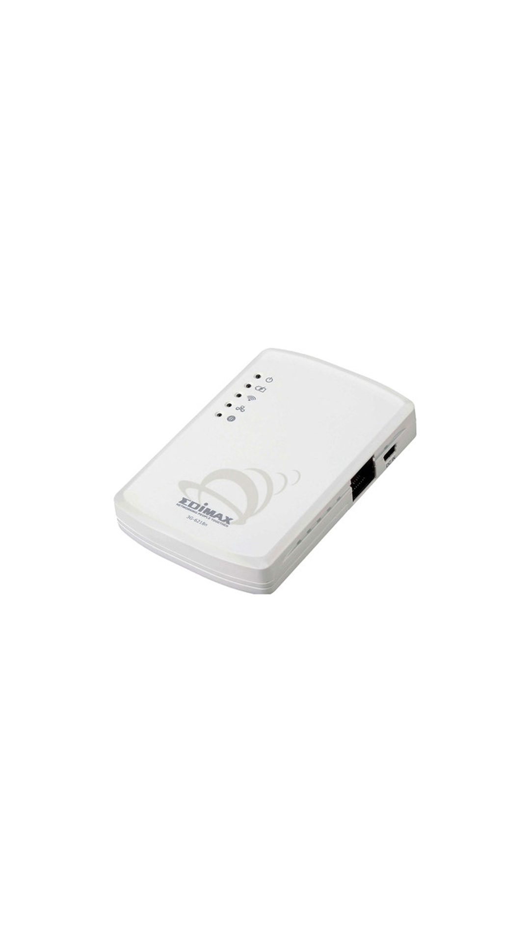 Edimax 3G-6218n 150 Mbps Wireless 3G Portable Router with Battery (White)