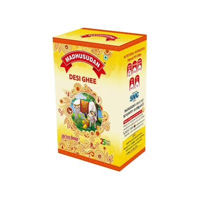 MADHUSUDAN GHEE 1/2 LTR TETRA PACK