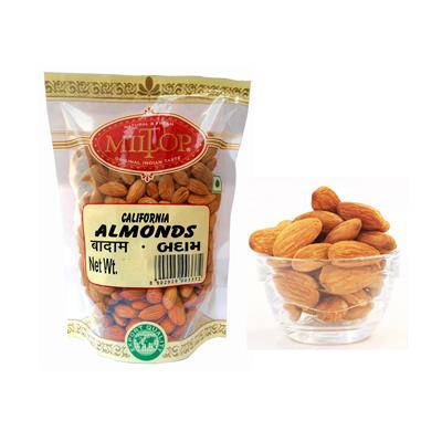 Miltop California Almonds 250Gm 1Pc.