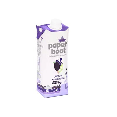 Paper Boat Jamun Kala Khatta 500 ml (Pack of 4)