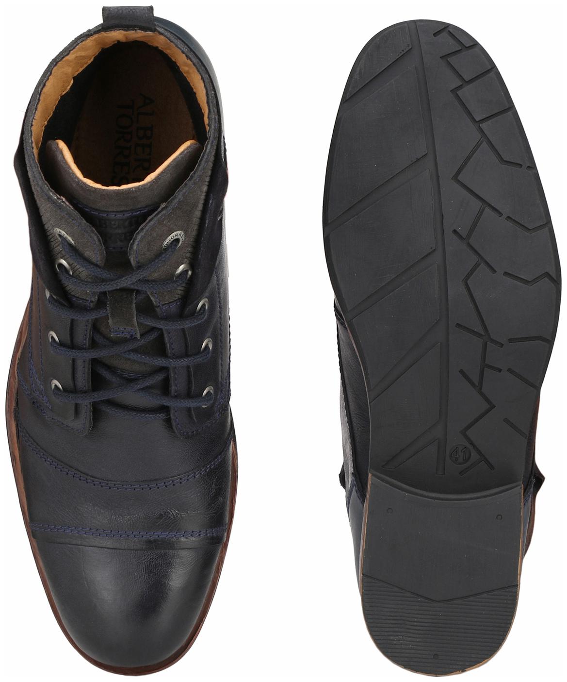 Alberto Torresi Men Navy Blue Ankle Boots 62367loU eBay