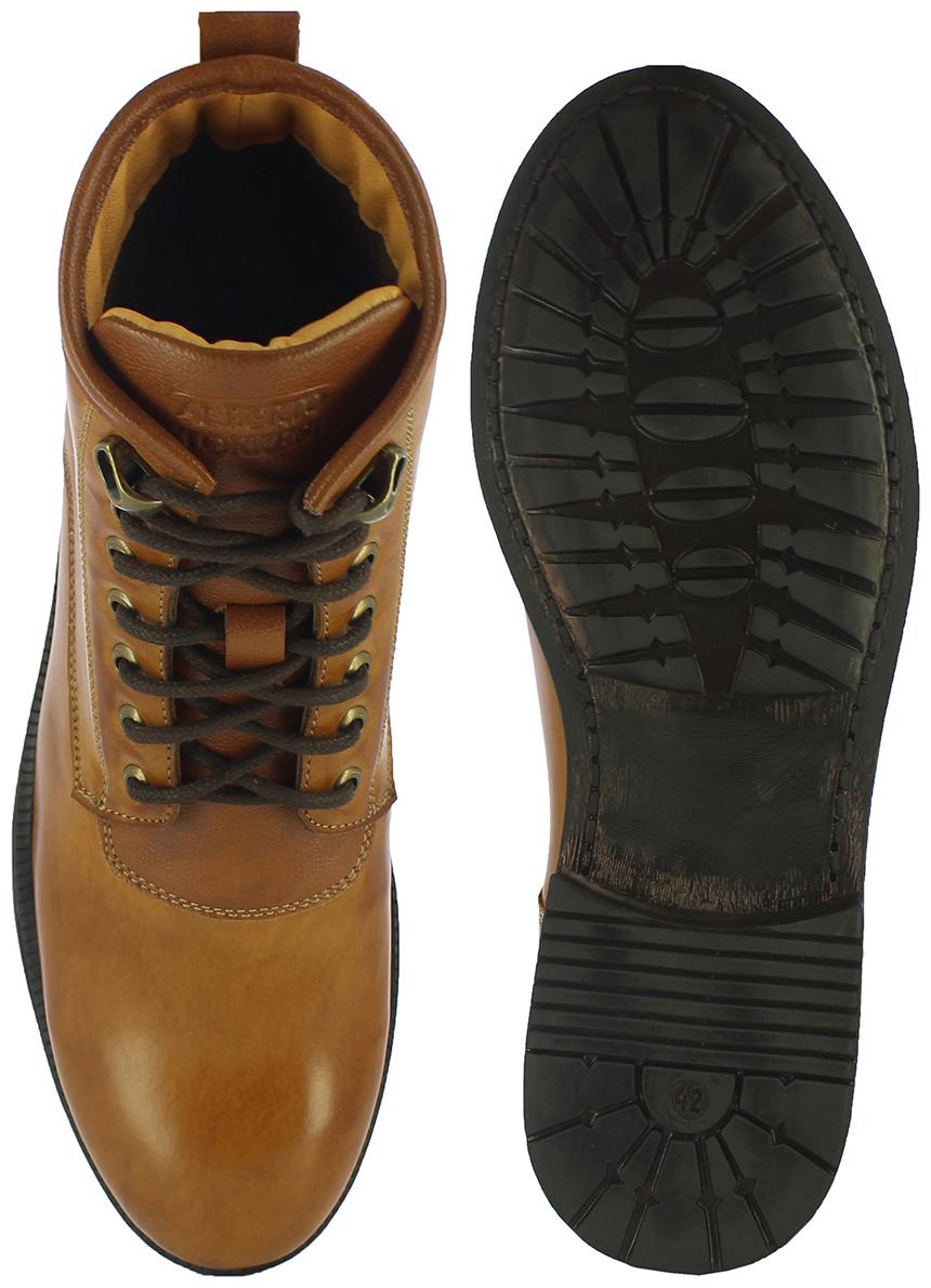 Alberto Torresi Men Tan Ankle Boots 66189 TAN+TAN