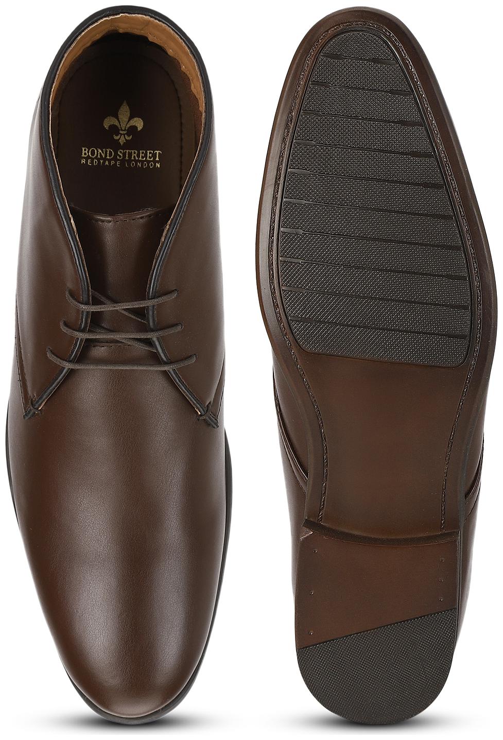 Bond Street by Red Tape Men Brown Chukka Boots BSE062 Bond Street by Red Tape Men Brown Chukka Boots BSE062