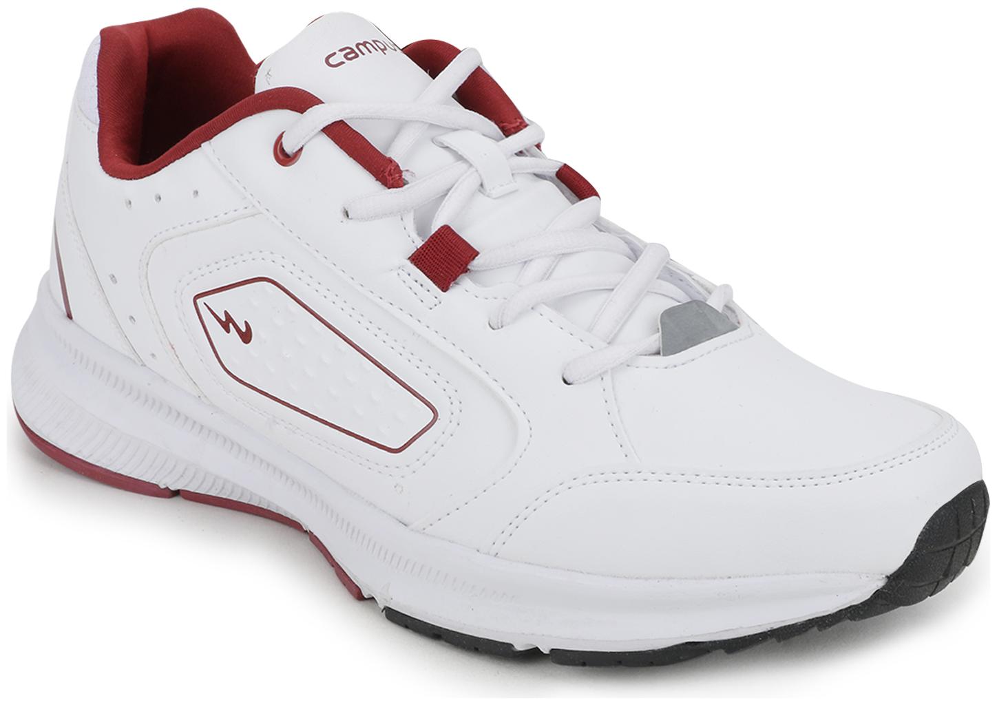 campus white running shoes