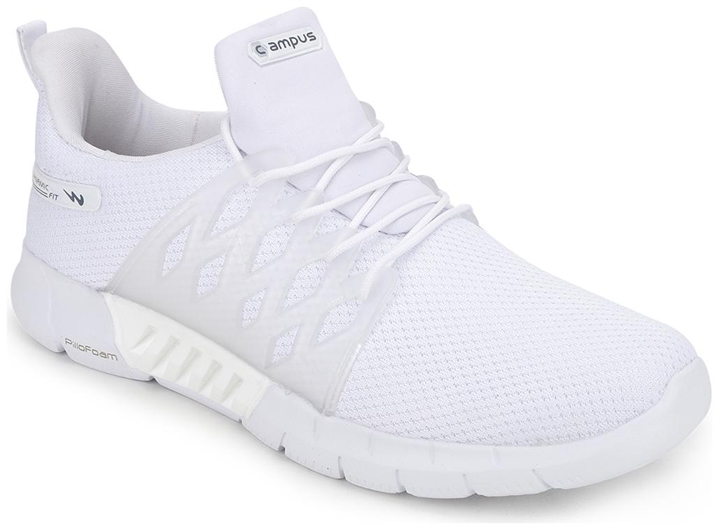 campus white running shoes
