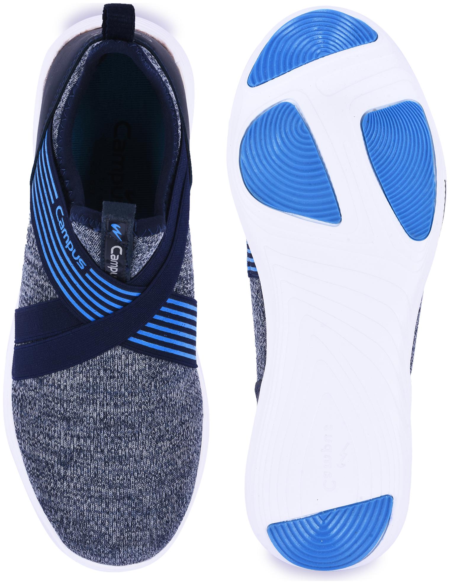 Campus Women GLOSY Walking Shoes ( Blue )TRJ eBay