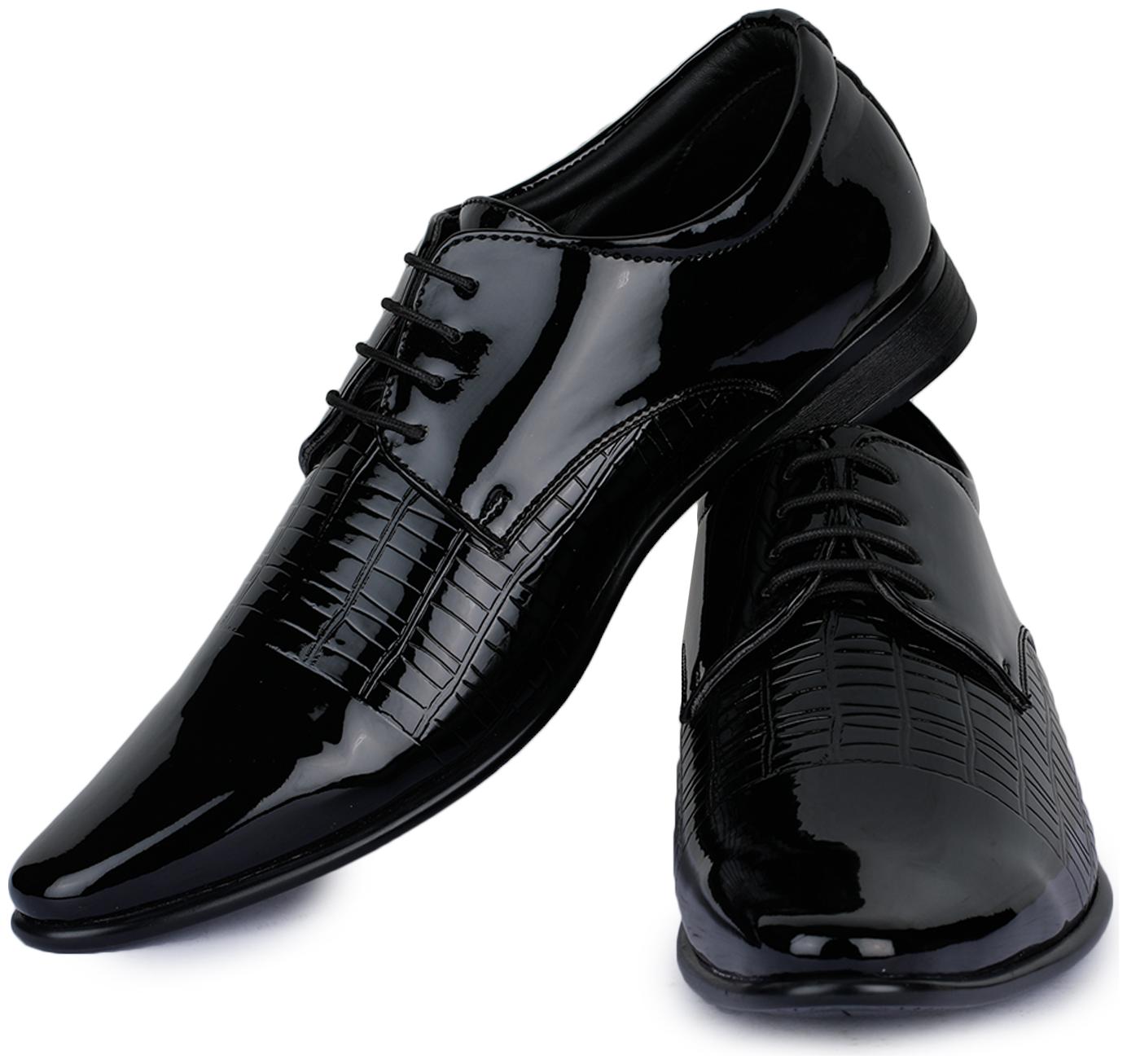 Liberty Men Black Derby Formal Shoes - JAPE-13_BLACK-8uB | eBay