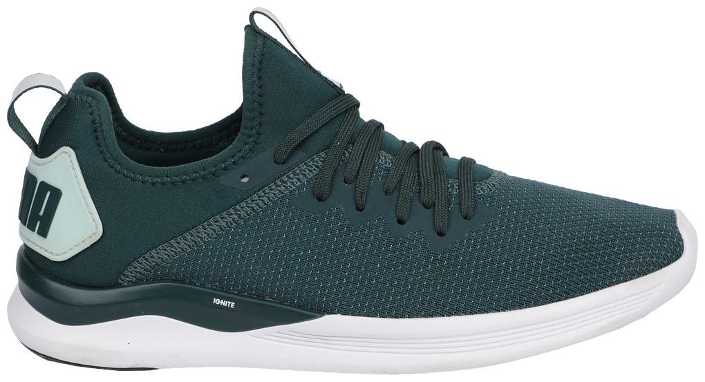puma ignite flash evoknit green