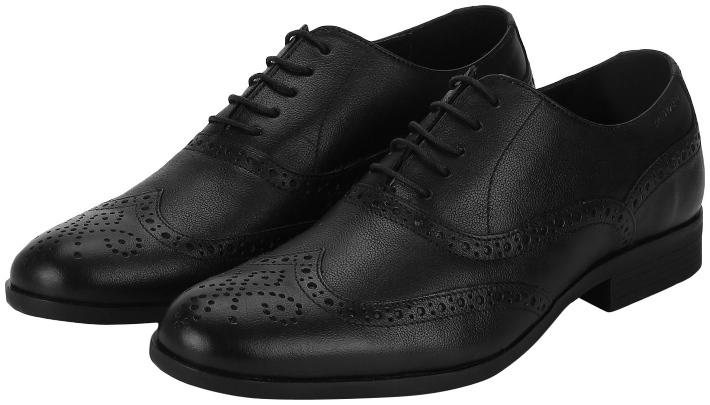 Red Tape Mens Oxford Brogue Formal Leather Shoe Red Tape Mens Oxford Brogue Formal Leather Shoe