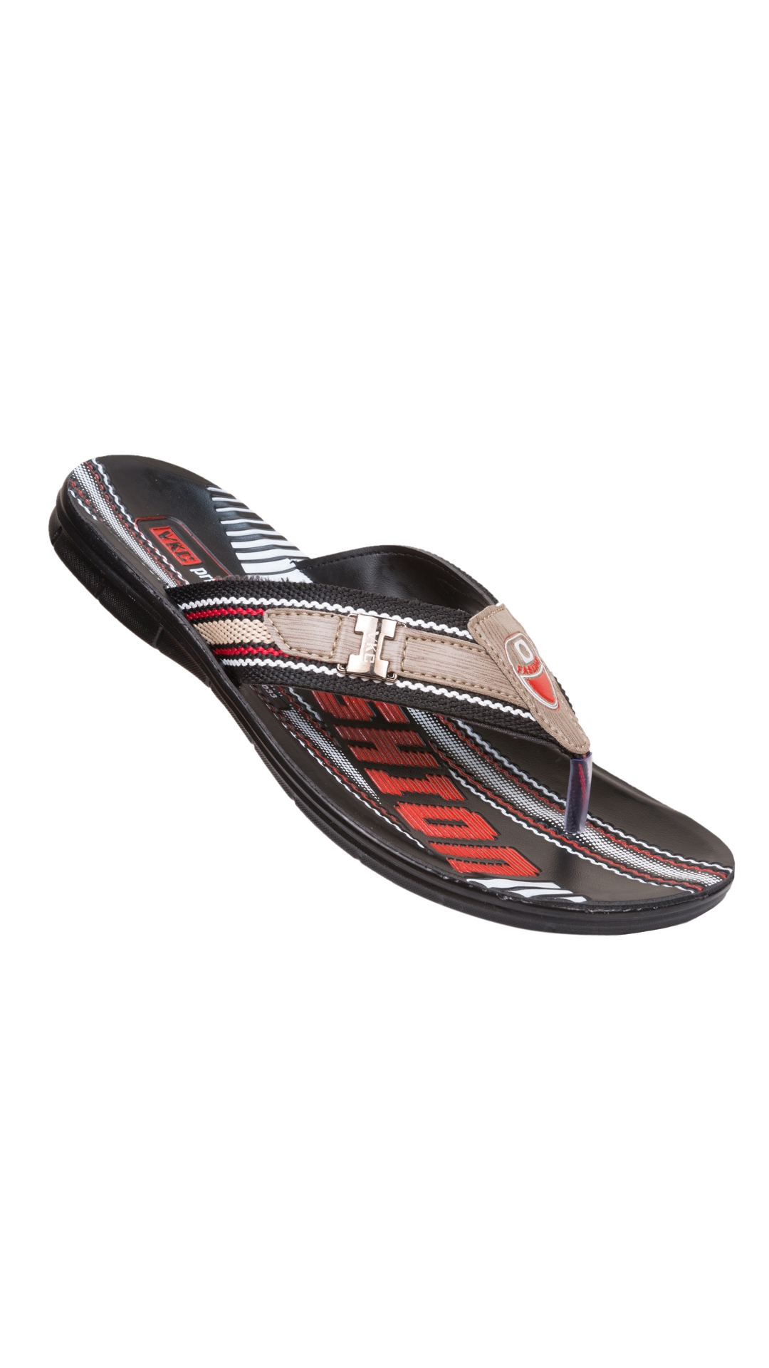 Buy Vkc Pride 3033 Mens Red Slippers Online at Low Prices in India ...