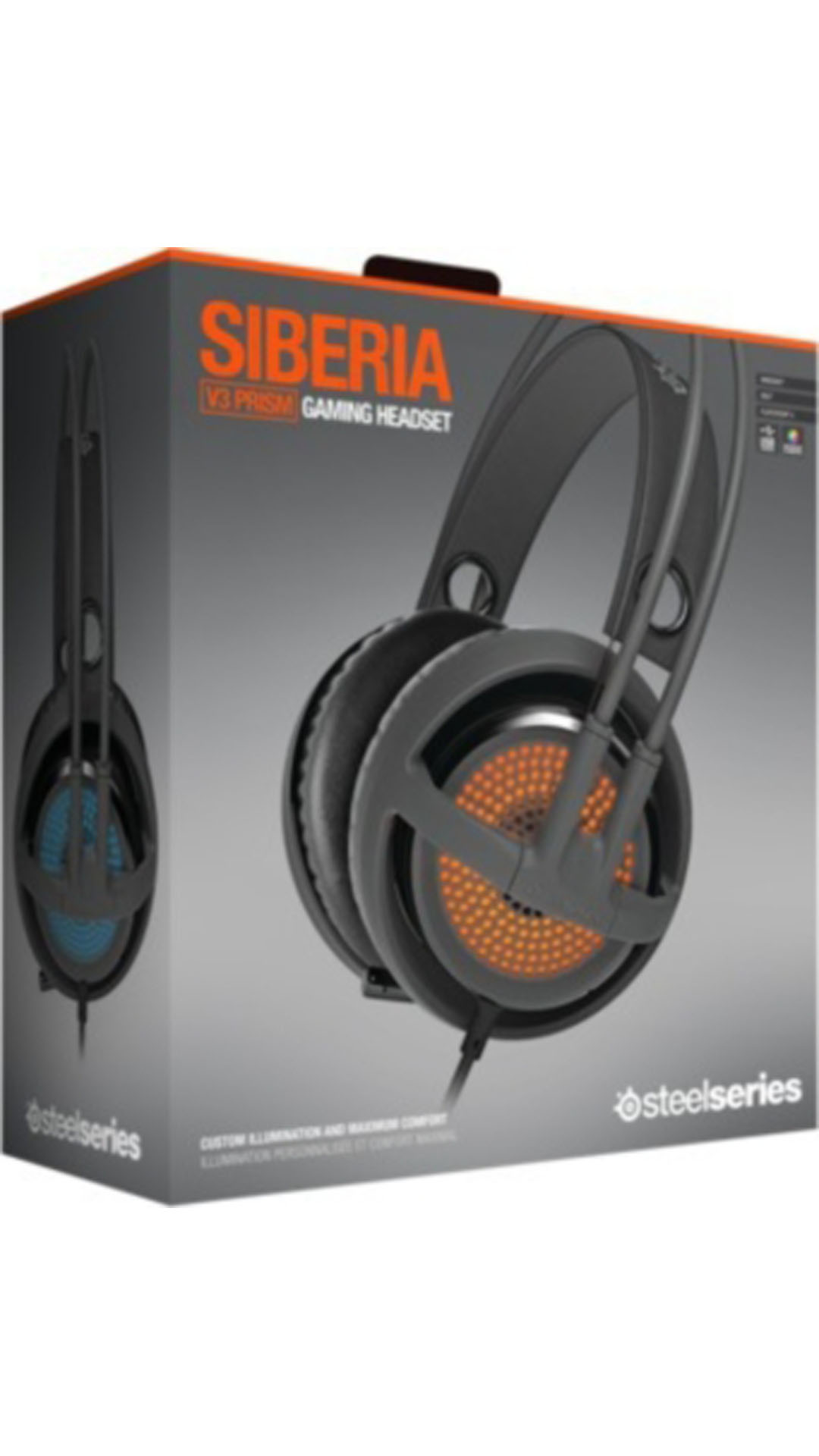 Gym headphones men - SteelSeries Siberia X800 - headset Overview