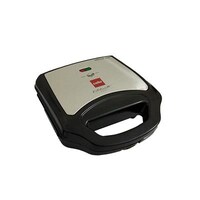 Cello Super Club Ultra GM - 700 Watts Premium Quality Grill And Sandwich Maker In Steel Body (Black)