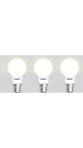 Eveready 7W Pearl White LED Bulbs (Pack of 3)