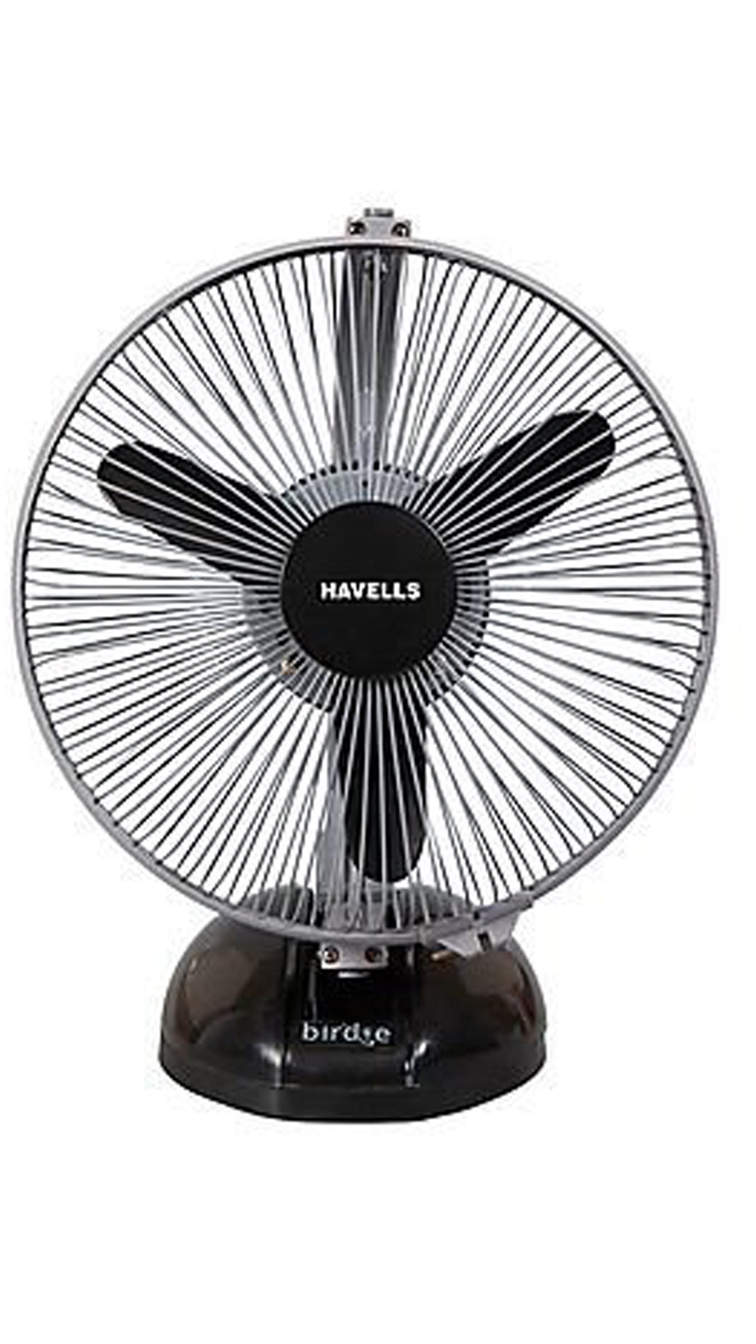 Buy Havells Birdie Personal 3 Blade (230 mm) Table Fan (Black & Grey) Online at Low Prices in