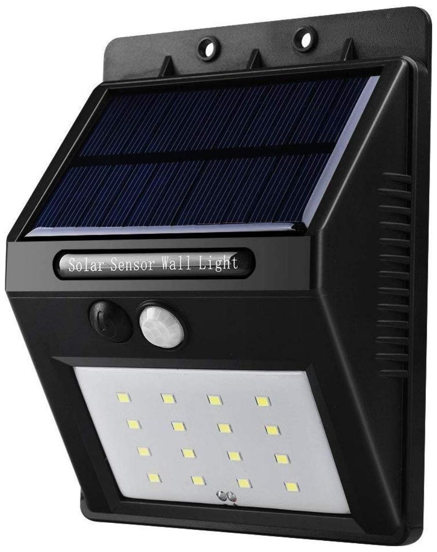 Shrines 16 LED Outdoor Security Lights Motion Sensor Wall Lights