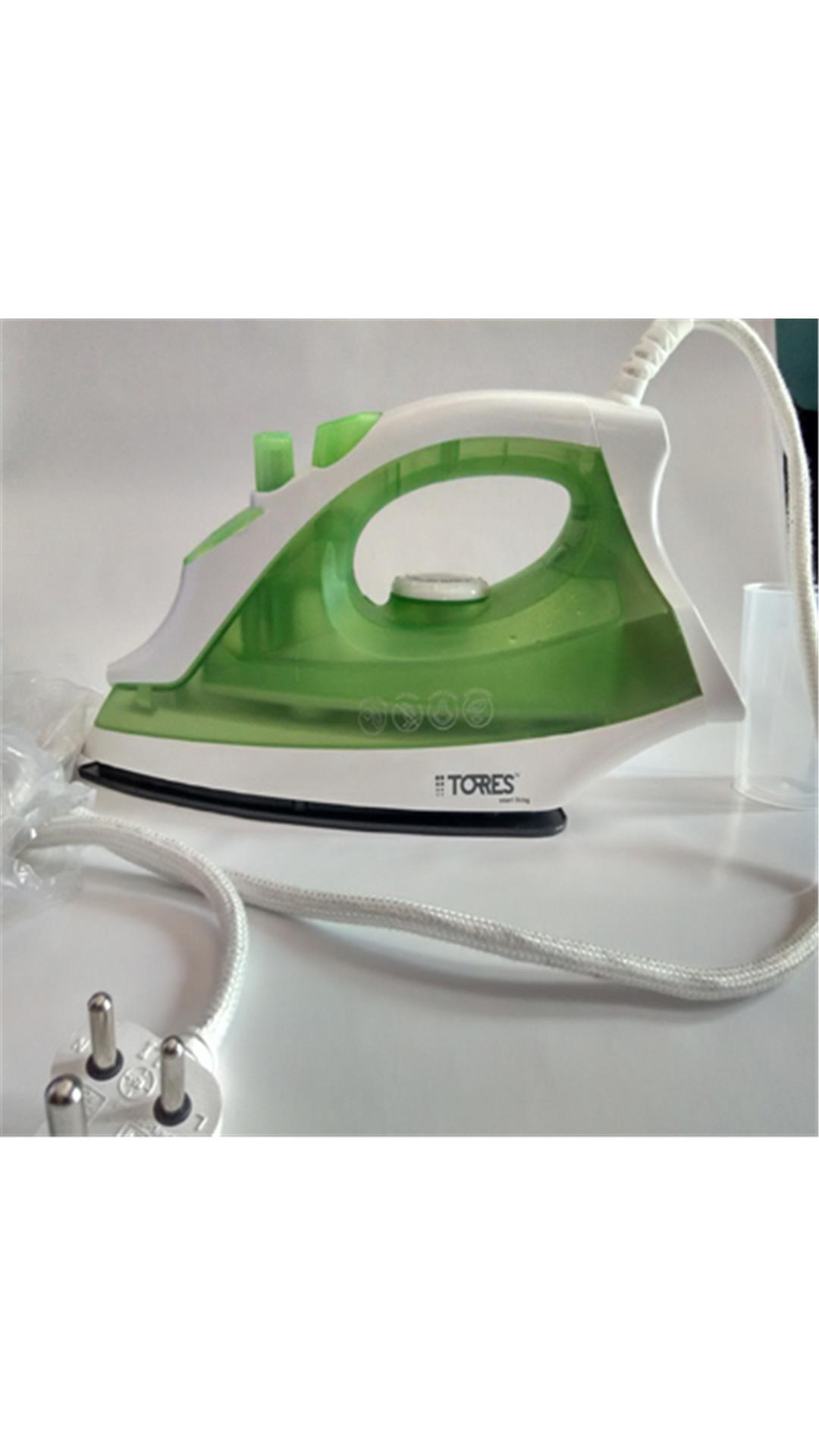 Torres TOR-999 1600 W Staem Iron (Green & White)