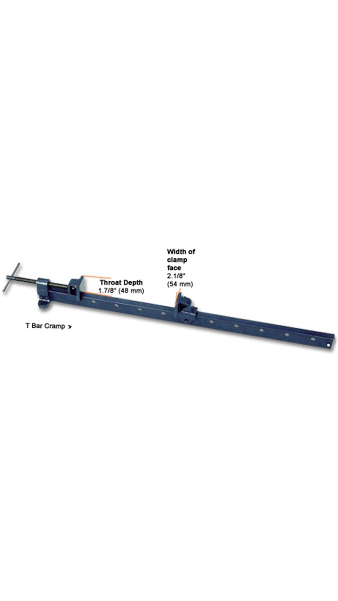 Paul T Bar Clamp 3 Feet Paul T Bar Clamp 5 Feet